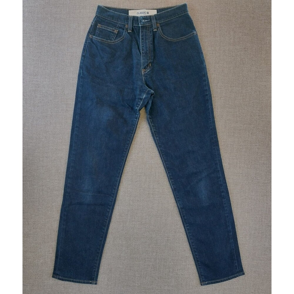 Vintage Gap Classic Fit Stretch Jeans Blue 98% Cotton Womens Size 6 Regular